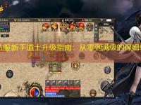 传奇私服新手道士升级指南：从零到满级的保姆级攻略