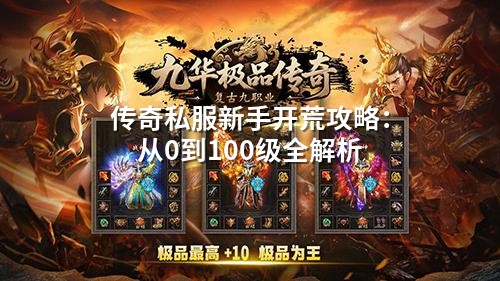传奇私服新手开荒攻略:从0到100级全解析